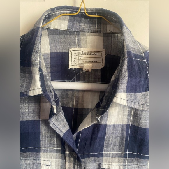 Current Elliott plaid shirt - Picture 7 of 7